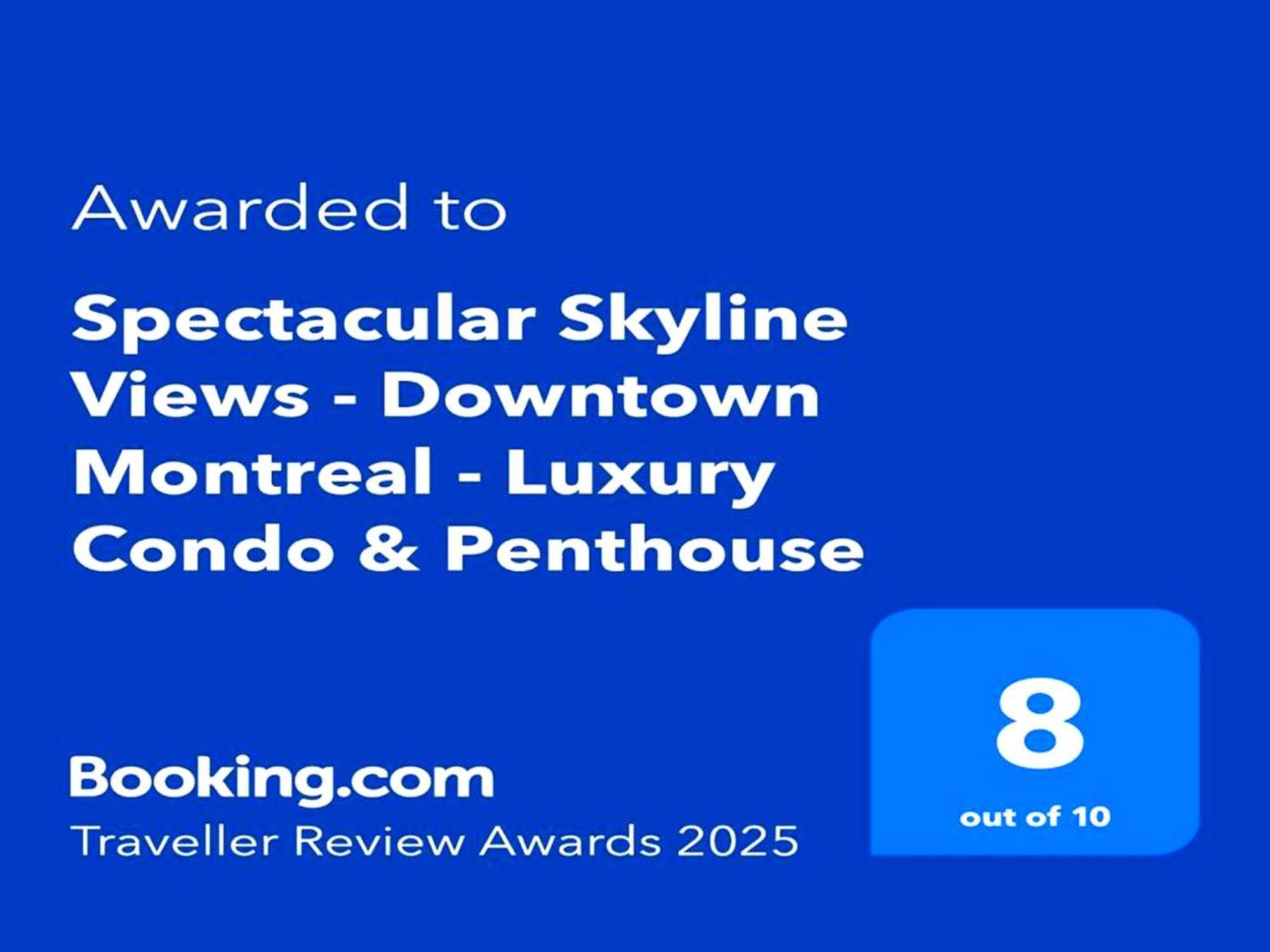 Spectacular Skyline Views - Downtown Montreal - Luxury Condo & Penthouse Dış mekan fotoğraf